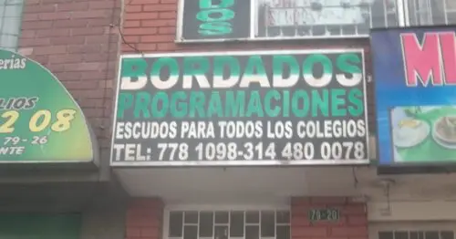 BORDADOS PROGRAMACIONES BORDADOS PROGRAMACIONES